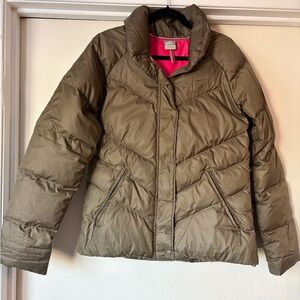 Nike Olive Green Puffer Jacket